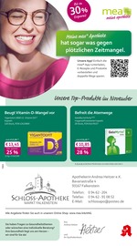 mea - meine apotheke Apotheken Prospekt der aktuellen Woche mit 4 Seiten, gültig von 01.10.2026 bis 31.10.2026, in Wald und Umgebung Aktueller mea - meine apotheke Apotheken Prospekt in Wald und Umgebung, "Unsere Oktober-Angebote" mit 4 Seiten, 01.10.2026 - 31.10.2026