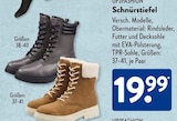Schnürstiefel von UP2FASHION im aktuellen ALDI SÜD Prospekt