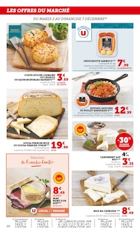 Promotion Quiche Lorraine dans le prospectus Super U, valable du 02/12/2025 au 14/12/2025 Promo Quiche Lorraine dans le catalogue Super U du moment à la page 26