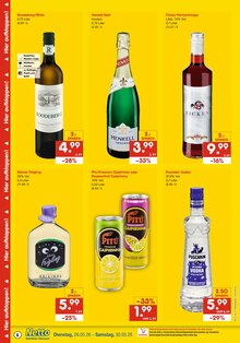 Sekt im aktuellen Netto Marken-Discount Prospekt (Gelsenkirchen) Sekt im Netto Marken-Discount Prospekt "DER ORT, AN DEM DU IMMER AUSGEZEICHNETE PREISE FINDEST." mit 6 Seiten (Gelsenkirchen)