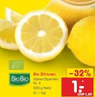 Bio Zitronen im Netto Marken-Discount Prospekt Bio Zitronen von BioBio im aktuellen Netto Marken-Discount Prospekt für 1,00 €