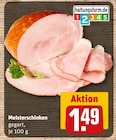 Meisterschinken Angebote bei REWE Halle für 1,49 €
