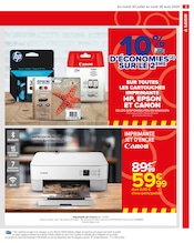 Promos Cartouche Imprimante dans le catalogue "La rentrée de tous les records" de Carrefour à la page 5