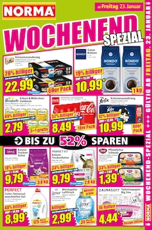 Coca Cola im Norma Prospekt "Mehr fürs Geld" mit 20 Seiten (Freiberg)