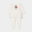 Dors-bien Noël manches longues boutonné ivoire bébé fille - La Halle Dors-bien Noël manches longues boutonné ivoire bébé fille à 7,00 € dans le catalogue La Halle