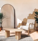 Fauteuil de salon Scott velours côtelé à Maxi Bazar dans Chabottes