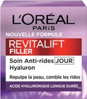Revitalift Filler Soin Anti-rides Jour Hyaluron - L'OREAL REVITALIFT en promo chez Intermarché Super Revitalift Filler Soin Anti-rides Jour Hyaluron - L'OREAL REVITALIFT dans le catalogue Intermarché Super