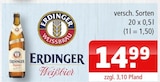 Weißbier Angebote von Erdinger bei Getränke Oase Rheda-Wiedenbrück für 14,99 €