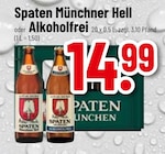 Münchner Hell im Angebot bei Trinkgut in Backnang Münchner Hell Angebote von Spaten bei Trinkgut Backnang für 14,99 €