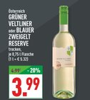 GRÜNER VELTLINER Angebote von Österreich bei Marktkauf Herford für 3,99 €