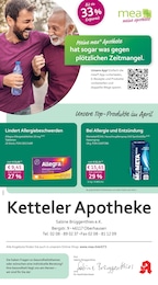 mea - meine apotheke Prospekt für Oberhausen: "Unsere April-Angebote", 4 Seiten, 01.04.2026 - 30.04.2026