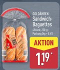 Sandwich-Baguettes im ALDI Nord Prospekt Sandwich-Baguettes von Goldähren im aktuellen ALDI Nord Prospekt für 1,19 €
