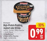High-Protein Pudding von Ehrmann für 0,99 € bei EDEKA im Angebot High-Protein Pudding von Ehrmann im aktuellen EDEKA Prospekt