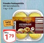 Festtagsklöße von Friweika im aktuellen GLOBUS Prospekt