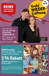 REWE Prospekt für Osterode mit 30 Seiten REWE Prospekt "Dein Markt" für Osterode, 30 Seiten, 08.12.2025 - 13.12.2025