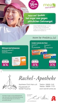 Aktueller mea - meine apotheke Prospekt "Unsere Juli-Angebote" für Frauenau Aktueller mea - meine apotheke Prospekt für Frauenau mit Seiten