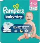 Windeln Baby Dry Gr. 4 (9-14 kg) von Pampers baby-dry im aktuellen dm-drogerie markt Prospekt für 8,95 €