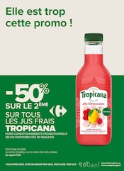 Promos Jus De Fraise dans le catalogue "J’peux pas, J’ai promos !" de Carrefour Proximité à la page 6