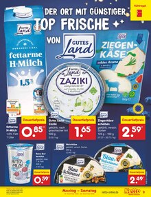 Milch im aktuellen Netto Marken-Discount Prospekt (Salzgitter) Milch im Netto Marken-Discount Prospekt "Aktuelle Angebote" mit 64 Seiten (Salzgitter)