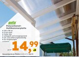 Polycarbonat-Hohlkammerplatte Angebote von Gutta bei Globus-Baumarkt Heidelberg für 14,99 €