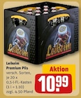Premium Pils im Angebot bei REWE in Altenburg Premium Pils Angebote von Leikeim bei REWE Altenburg für 10,99 €