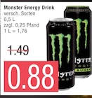 Energy Drink von Monster im aktuellen Marktkauf Prospekt für 0,88 €