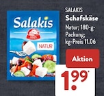 Schafskäse Natur Angebote von Salakis bei ALDI SÜD Neuss für 1,99 €