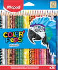 Auchan Supermarché Aulnoye-Aymeries - Promo LOT DE 24 CRAYONS DE COULEUR MAPED Promo LOT DE 24 CRAYONS DE COULEUR MAPED à 3,89 € dans le catalogue Auchan Supermarché à Aulnoye-Aymeries