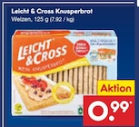 Knusperbrot Weizen im Angebot bei Netto Marken-Discount in Nürtingen Knusperbrot Weizen Angebote von Leicht & Cross bei Netto Marken-Discount Nürtingen für 0,99 €