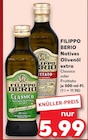 Natives Olivenöl extra Classico oder Fruttato Angebote von FILIPPO BERIO bei Kaufland Erlangen für 5,99 €