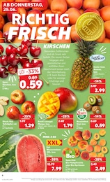Kirschen Angebot im aktuellen Kaufland Prospekt auf Seite 4