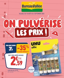 Offre Rentrée Scolaire dans le catalogue Bureau Vallée du moment à la page 1