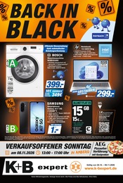 expert Elektromärkte Prospekt der aktuellen Woche mit 12 Seiten, gültig von 30.10.2026 bis 09.11.2026, in Amberg und Umgebung Aktueller expert Elektromärkte Prospekt in Amberg und Umgebung, "Top Angebote" mit 12 Seiten, 30.10.2026 - 09.11.2026
