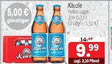 Getränke Quelle WVG Könnern - Helles Lager Angebot im Prospekt Helles Lager bei Getränke Quelle WVG im Könnern Prospekt für 9,99 €