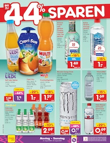 Wasser im aktuellen Netto Marken-Discount Prospekt (Berlin) Wasser im Netto Marken-Discount Prospekt "Aktuelle Angebote" mit 72 Seiten (Berlin)
