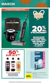 Promos Tefal dans le catalogue "LE MOIS DES SUPPORTERS" de Carrefour Tefal en promo dans le catalogue Carrefour à la page 75
