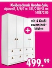 Kleiderschrank Quadra-Spin für 499,99 € bei SB Möbel Boss im Angebot Kleiderschrank Quadra-Spin im aktuellen SB Möbel Boss Prospekt