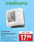 Aktuelles medisana Handgelenk-Blutdruckmessgerät Angebot bei famila Nordost in Lübeck ab 17,99 €