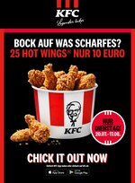 KFC Prospekt für Weilerswist mit 1 Seite KFC Prospekt für Weilerswist: "CHICK IT OUT NOW", 1 Seite, 02.08.2021 - 03.08.2021