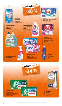 Promo Ariel dans le catalogue Colruyt du moment à la page 28