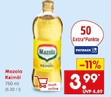 Keimöl im Angebot bei Netto Marken-Discount in Mönchengladbach Keimöl Angebote von Mazola bei Netto Marken-Discount Mönchengladbach für 3,99 €