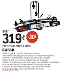 Promo Porte vélos finch 2 vélos à 319,00 € dans le catalogue E.Leclerc à Montluçon