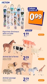 Promos Animaux Figurines dans le catalogue "les plus beaux CADEAUX au prix le plus bas" de Action à la page 23