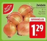 Zwiebeln im EDEKA Prospekt Zwiebeln von Gut & Günstig im aktuellen EDEKA Prospekt für 1,29 €