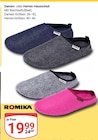 Aktuelles Damen-Hausschuh Angebot bei GLOBUS in Krefeld ab 19,99 €