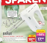 Handmixer MultiMix 1 HM 1110 WH Angebote von Braun bei Netto Marken-Discount Peine für 17,99 €