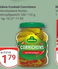 Cocktail Cornichons im Angebot bei GLOBUS in Braunschweig Cocktail Cornichons Angebote von Kühne bei GLOBUS Braunschweig für 1,79 €