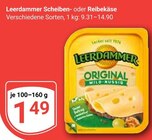 Scheiben von Leerdammer für 1,49 € bei GLOBUS im Angebot Scheiben von Leerdammer im aktuellen GLOBUS Prospekt