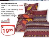 Aktuelle Bettwäsche Angebote bei GLOBUS in Jena Aktuelles Feinbiber-Bettwäsche 135 x 200/80 x 80 cm Angebot bei GLOBUS in Jena ab 19,99 €