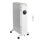 Radiateur bain d'huile électrique 2000W Essentiel EQUATION blanc - EQUATION - LEROY MERLIN à Perpignan Radiateur bain d'huile électrique 2000W Essentiel EQUATION blanc - EQUATION en promo chez LEROY MERLIN Perpignan à 59,90 €